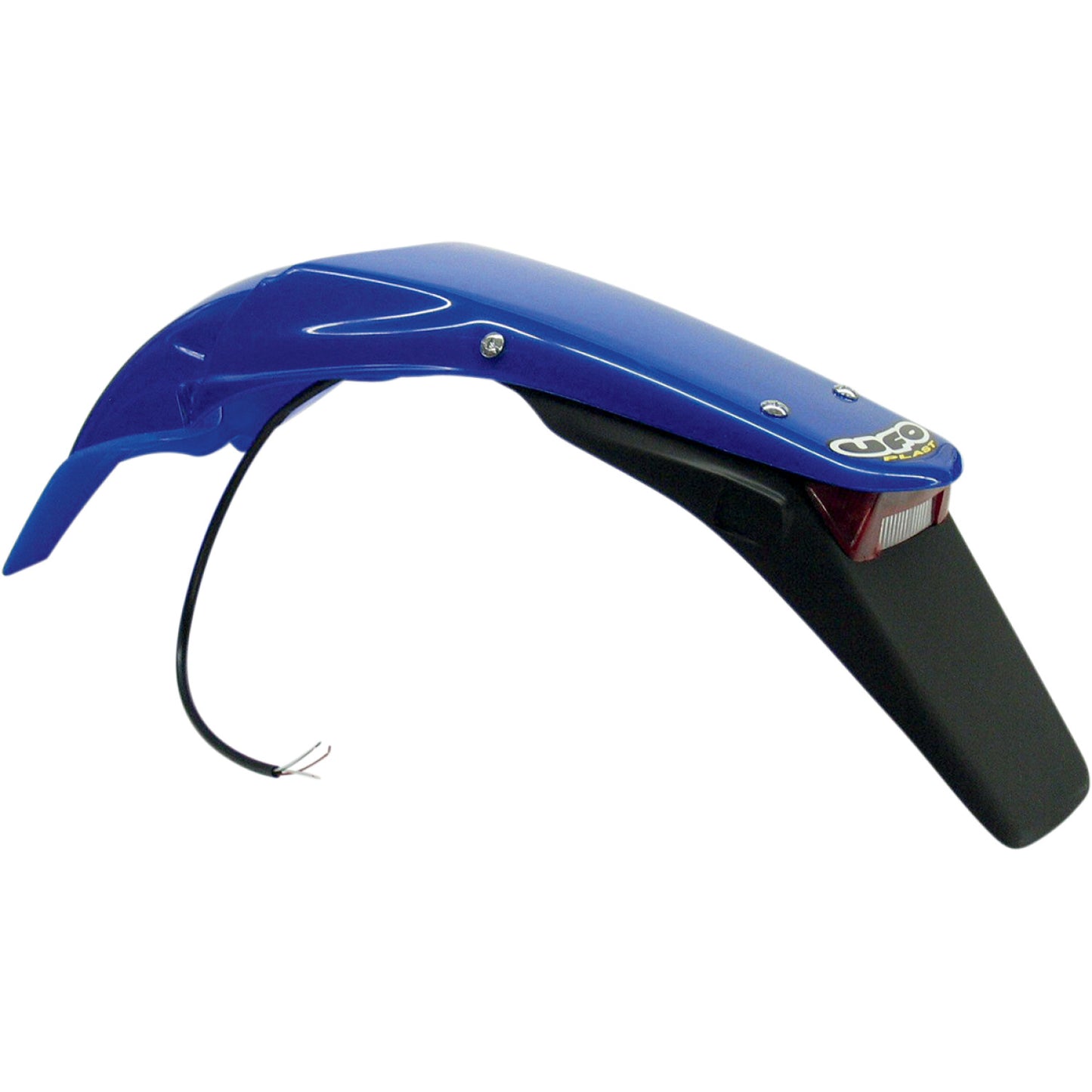 UFO Enduro Rear Fender with 21/5W Light - Reflex Blue YA03868-089