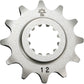 JT SPROCKETS Countershaft Sprocket - 12 Tooth JTF1906.12 by JT Countershaft Sprockets   Steel