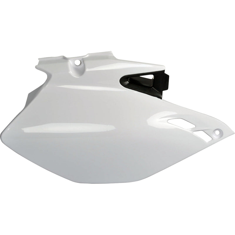 POLISPORT Side Panels - OEM Black/White - WRF 250/450 8604300001 by Polisport