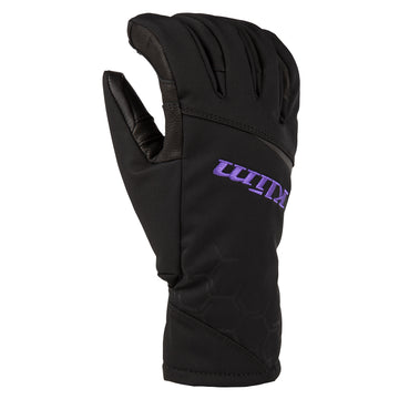 Bombshell Glove Black - Heliotrope - XL