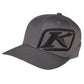 Klim Rider Hat Large - X-Large Gray - Black