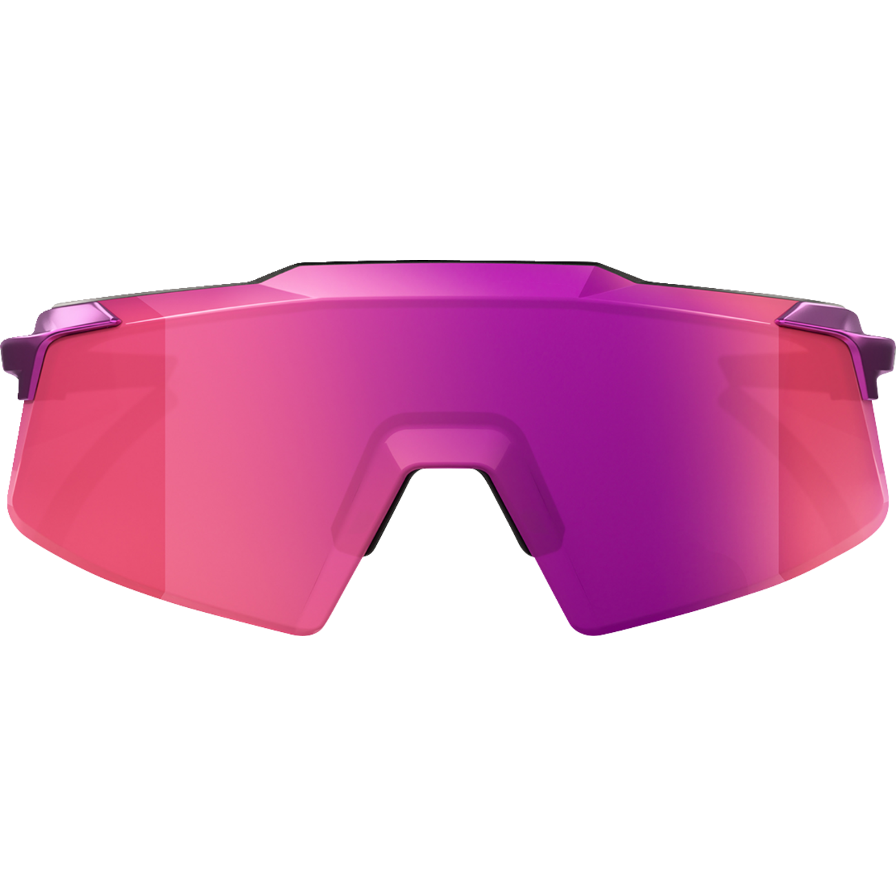 100% Aerocraft Sunglasses - Purple Chrome - Purple Mirror 60032-00014