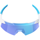 100% Aerocraft Sunglasses - Matte White - HiPER Blue 60032-00011