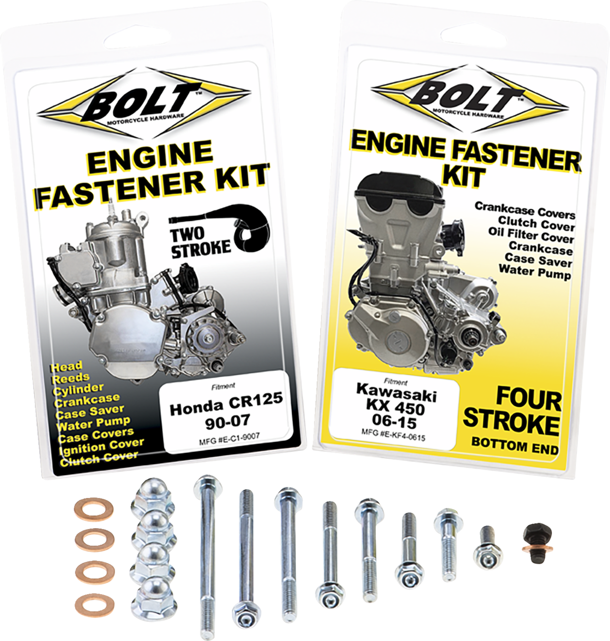 BOLT Engine Fastener Kit - Honda ATV E-TRX4-0405