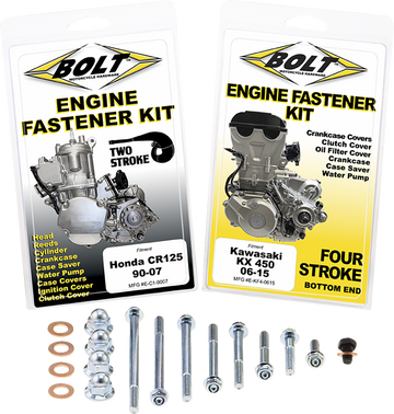 BOLT Engine Fastener Kit - Honda ATV E-TRX4-0405