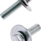 BOLT Bolts with Washers - Hex/Flange - M6 x 20 - 10 Pack 024-11626