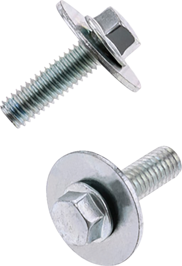 BOLT Bolts with Washers - Hex/Flange - M6 x 20 - 10 Pack 024-11626