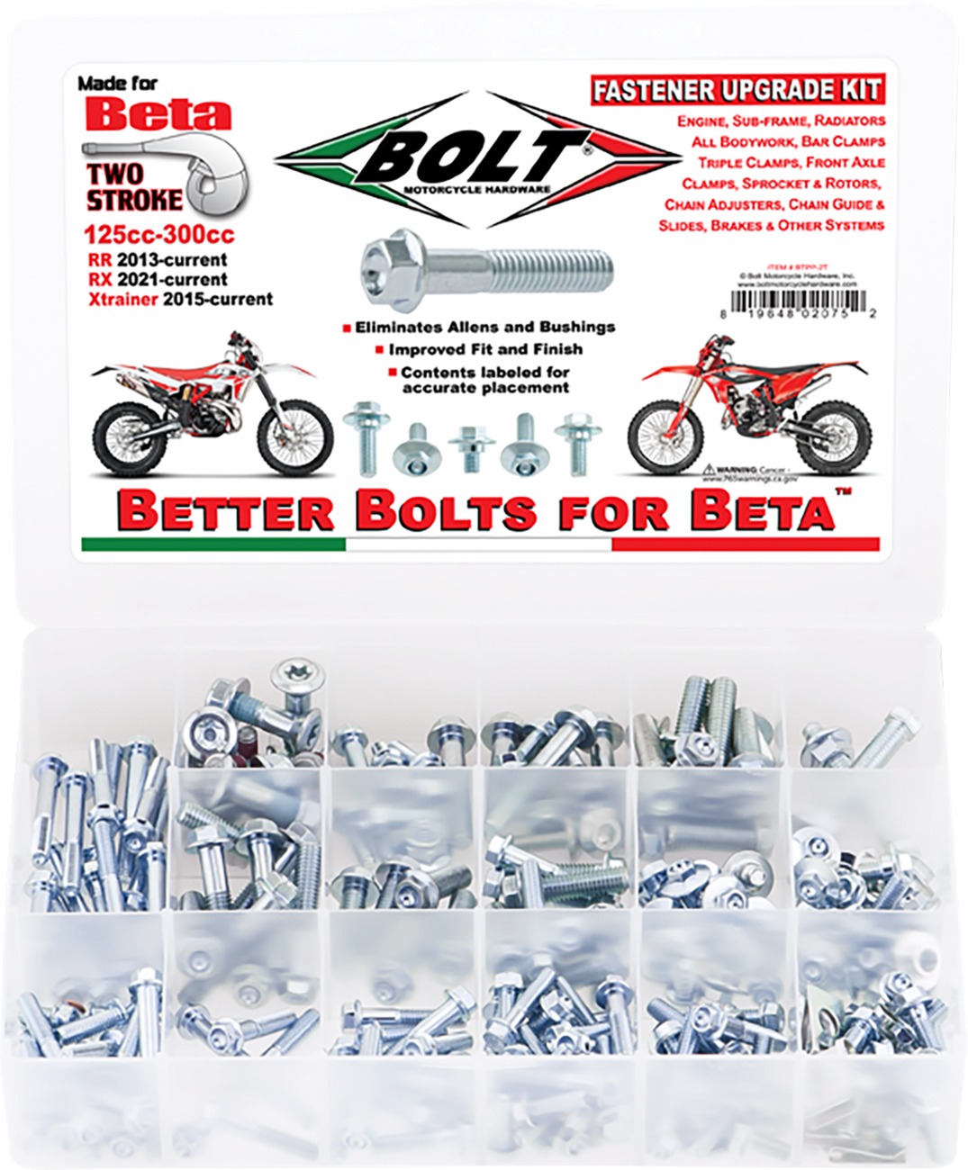 BOLT Fasteners - Pro Pack - Kit - 2-Stroke BTPP-2T