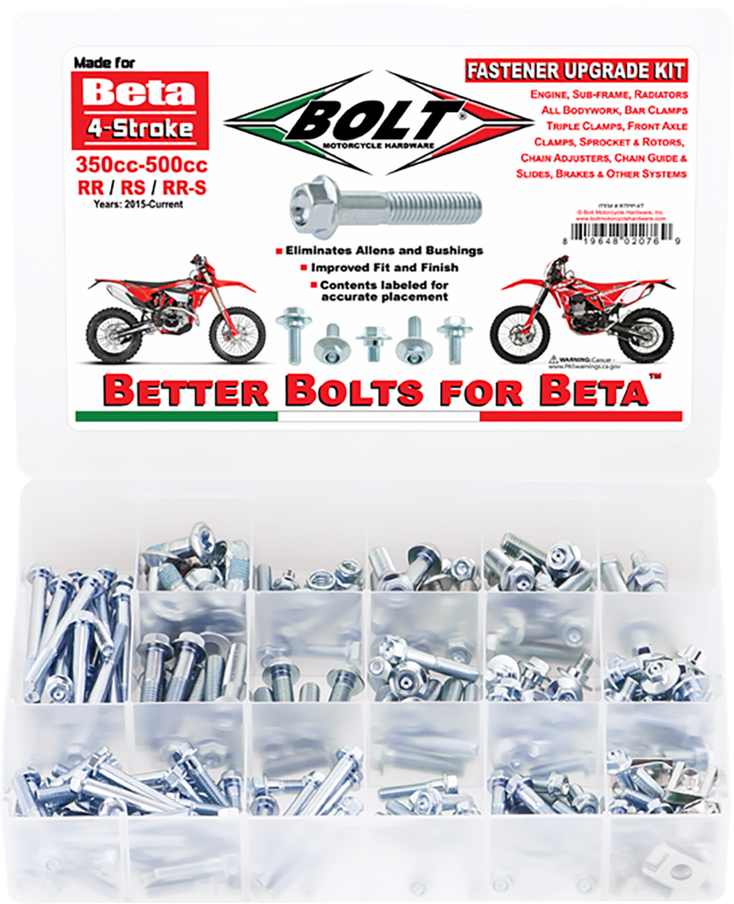 BOLT Fasteners - Pro Pack - Kit - 4-Stroke BTPP-4T