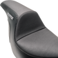 SLYFOX Lowrider Drifter Seat - Gray Logo - Smooth Vinyl - Carbon Fiber - FXLR/FLSB '18-'24 0802-1590