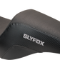 SLYFOX Drifter Seat - Gray Logo - Smooth Vinyl - Carbon Fiber - FL '97-'07 0801-1613