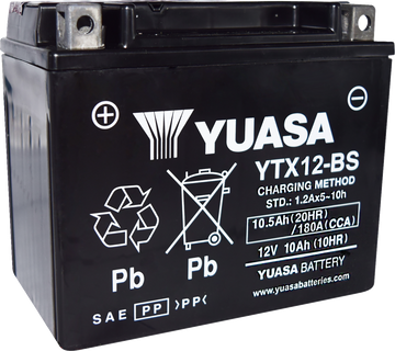 Yuasa Battery - YTX12BS YUAM3RH2SIND