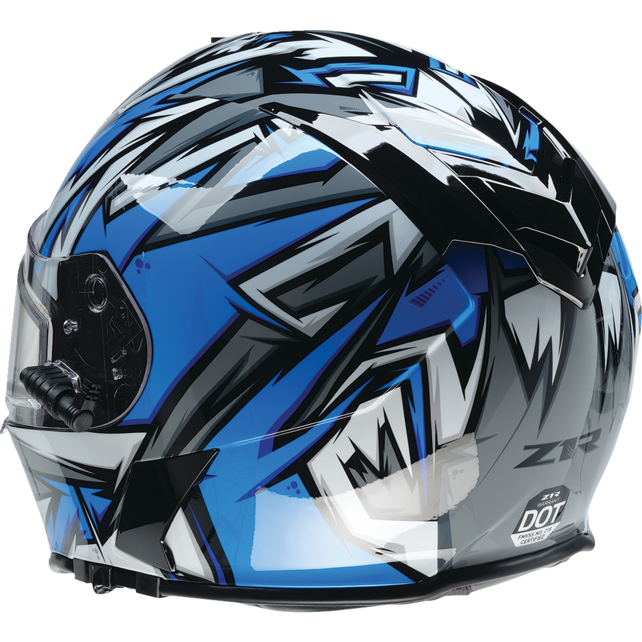 Z1R Warrant Helmet - Neuron - Blue/White - XS 0101-17197