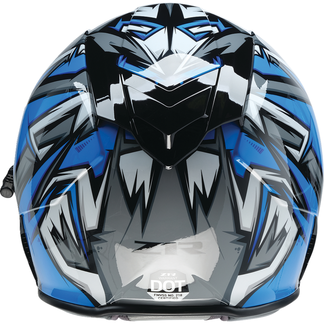 Z1R Warrant Helmet - Neuron - Blue/White - XS 0101-17197