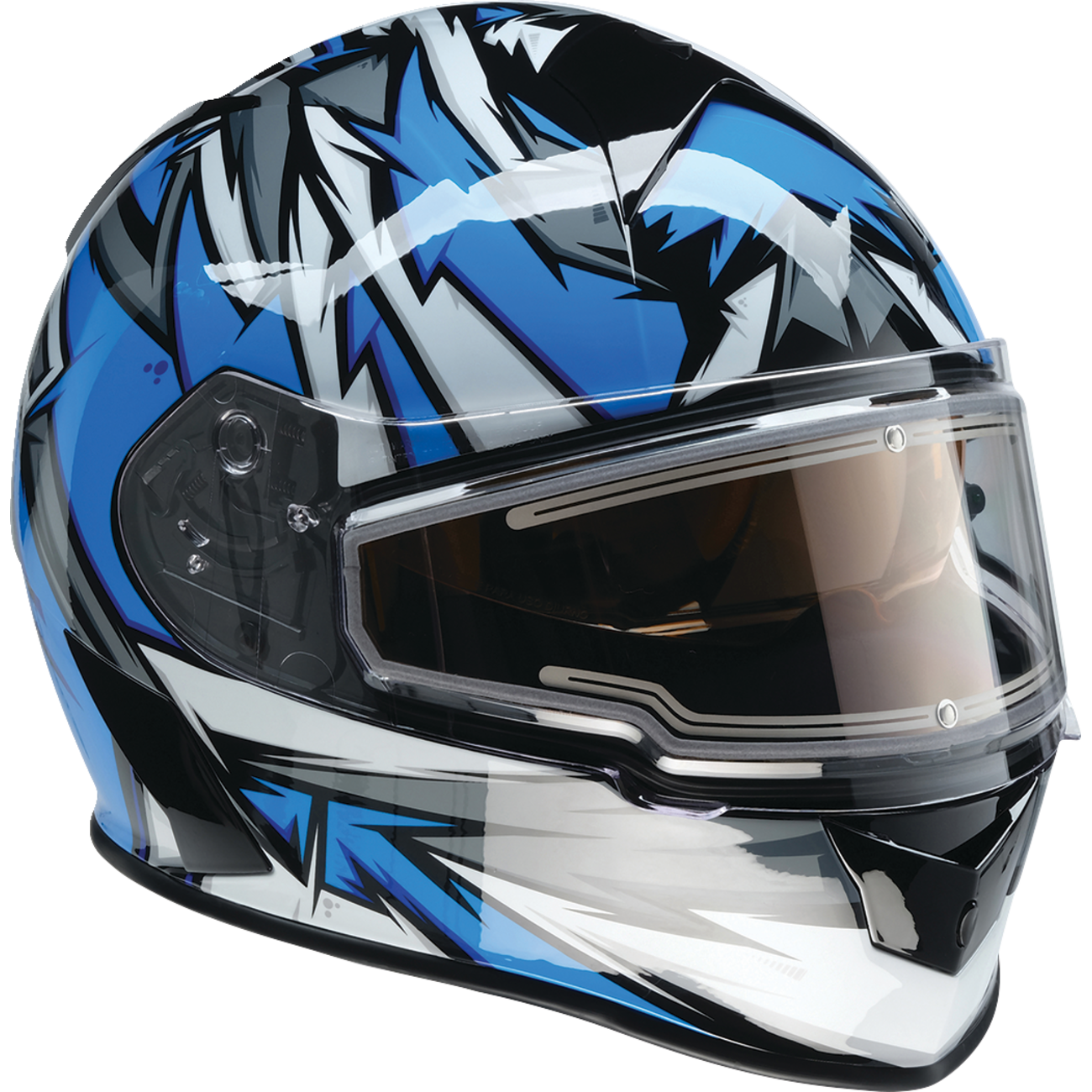 Z1R Warrant Helmet - Neuron - Blue/White - XS 0101-17197