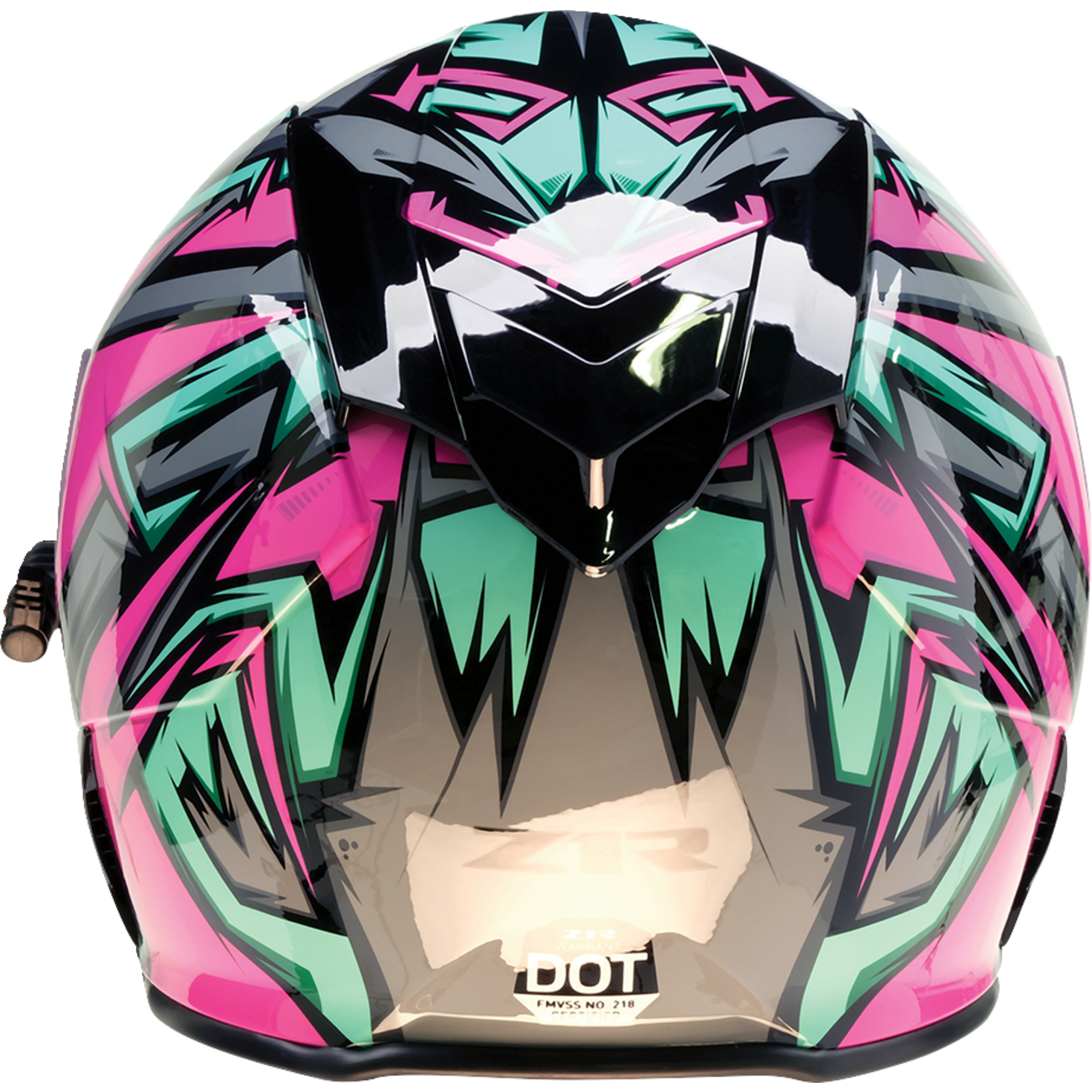 Z1R Warrant Helmet - Neuron - Pink/Teal - 2XL 0101-17216