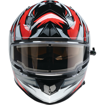 Z1R Warrant Helmet - Neuron - Red/White - Large 0101-17220