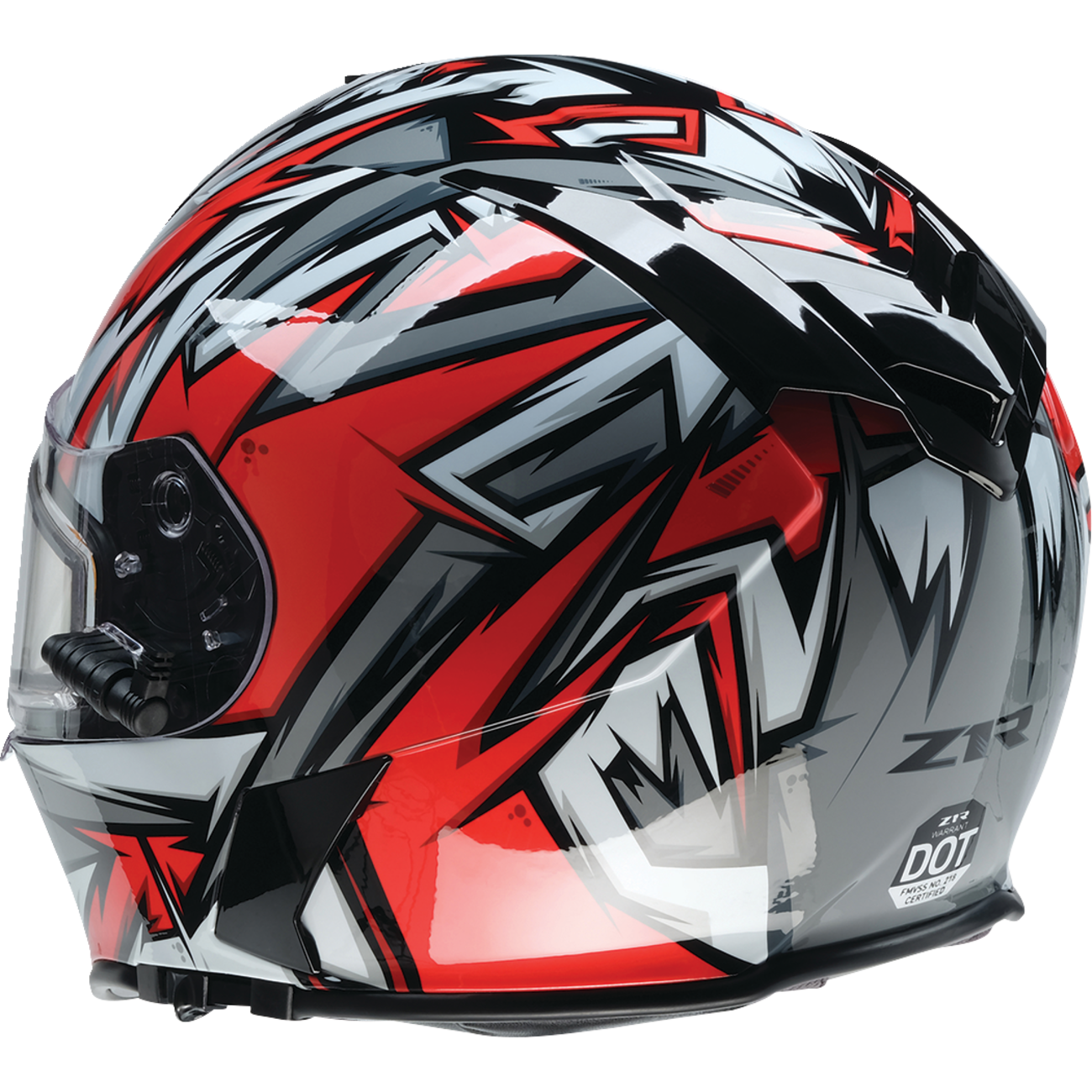 Z1R Warrant Helmet - Neuron - Red/White - Medium 0101-17219