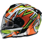 Z1R Warrant Helmet - Neuron - Orange/Green - Small 0101-17224