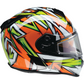 Z1R Warrant Helmet - Neuron - Orange/Green - 2XL 0101-17228