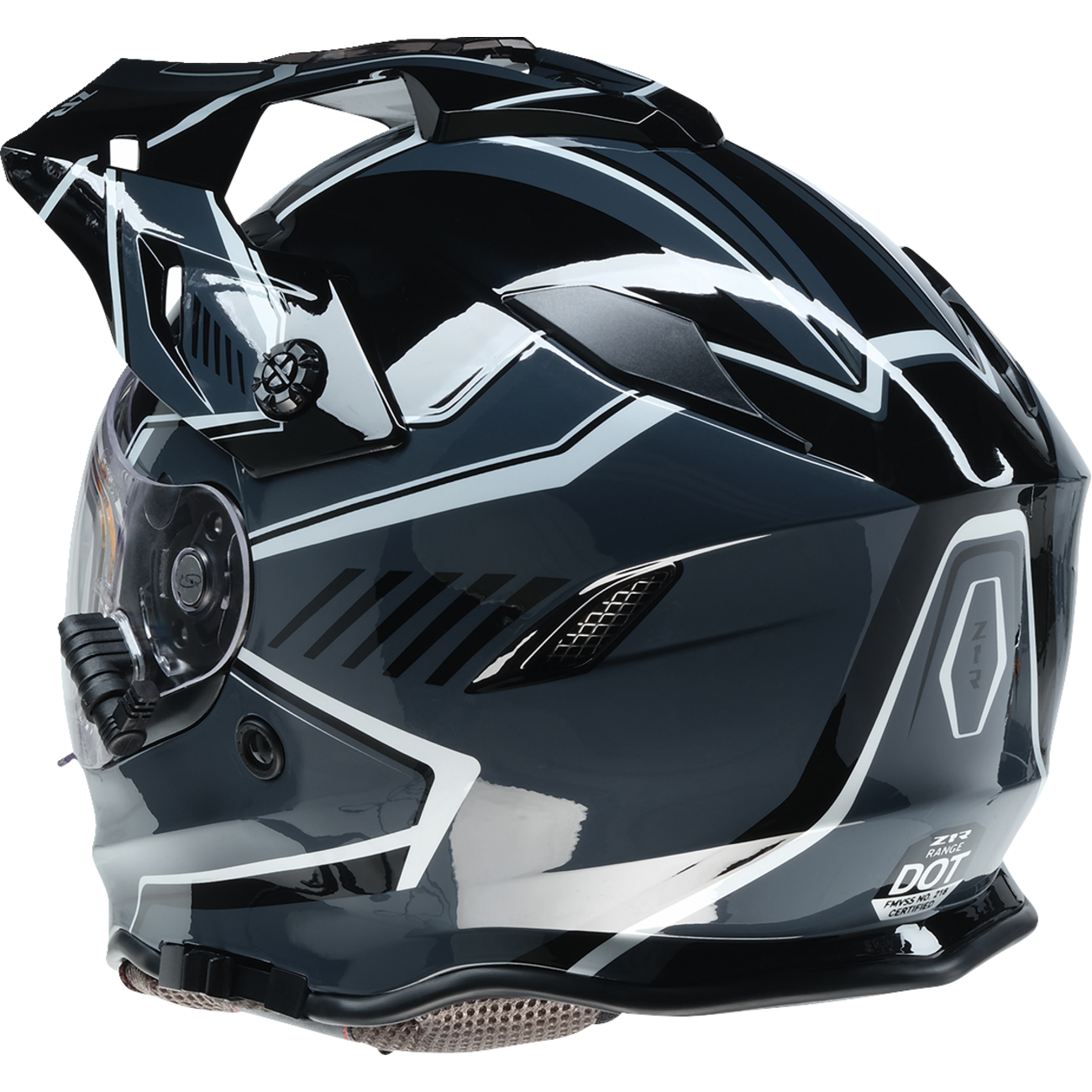 Z1R Range Helmet - Rotor - Gray/White - XS 0101-17247