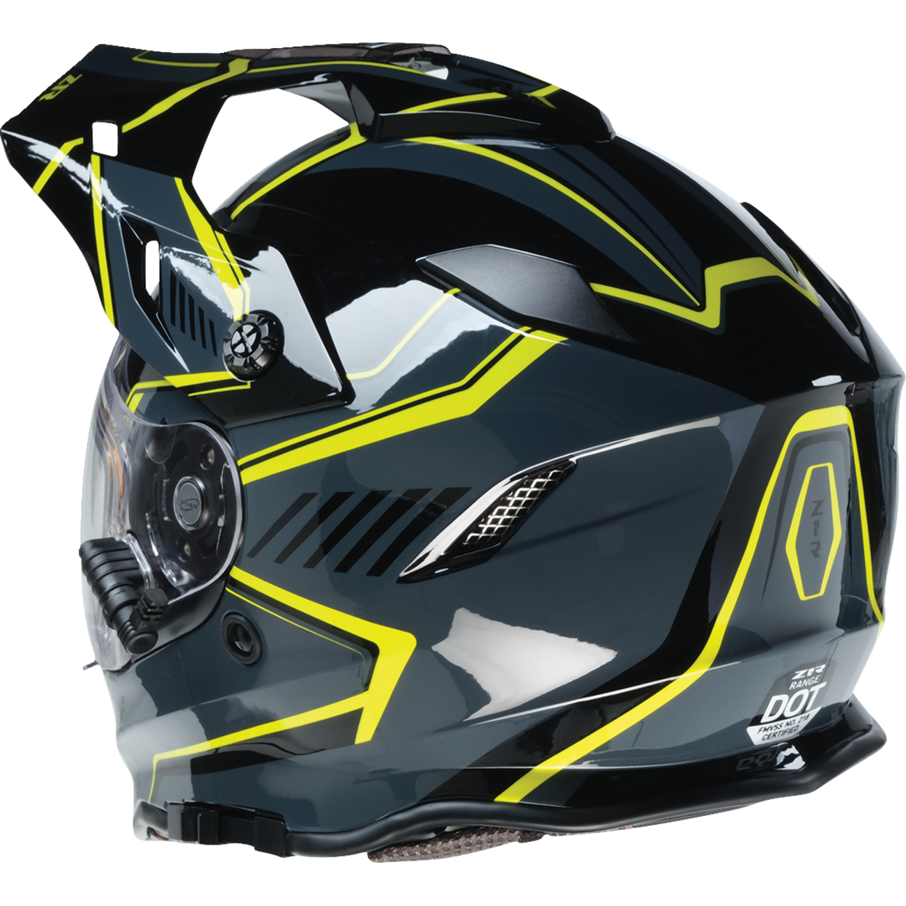 Z1R Range Helmet - Rotor - Black/Hi-Viz - Small 0101-17242