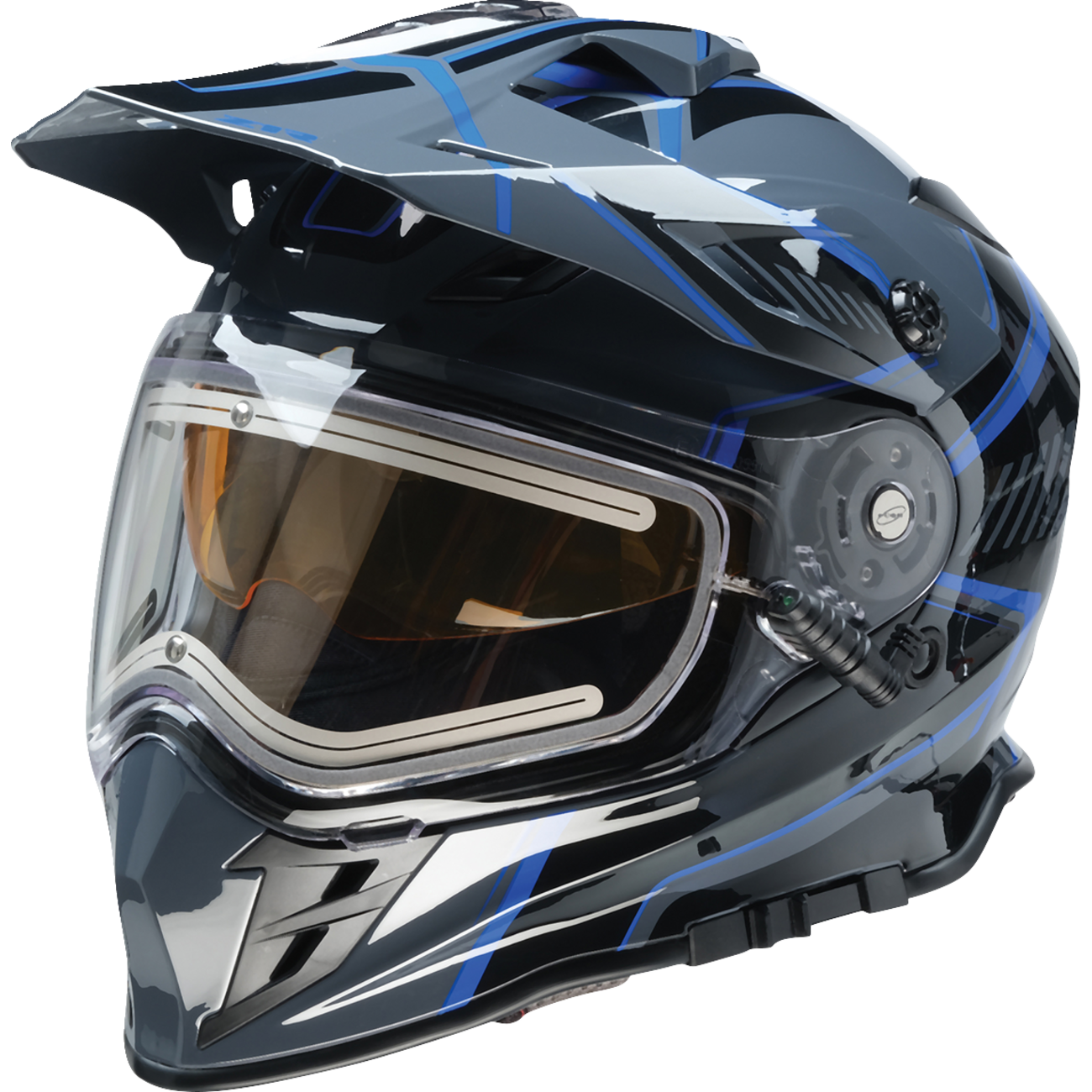 Z1R Range Helmet - Rotor - Black/Blue - Small 0101-17254