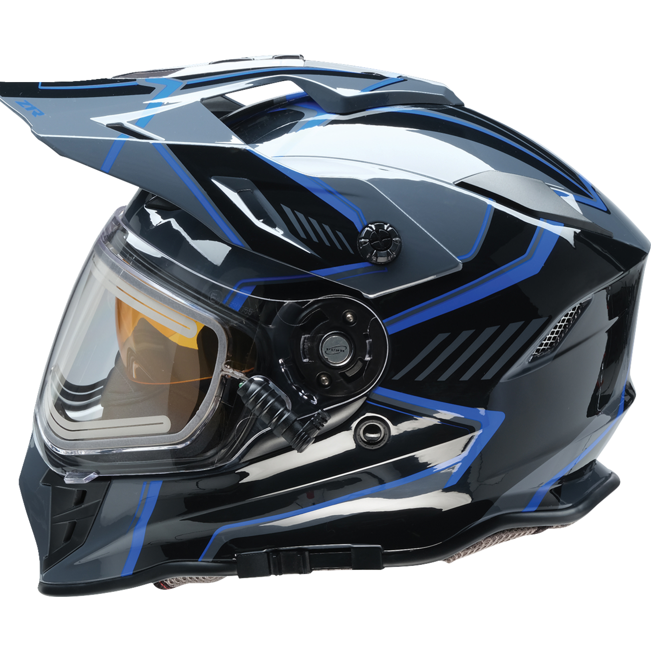 Z1R Range Helmet - Rotor - Black/Blue - 2XL 0101-17258