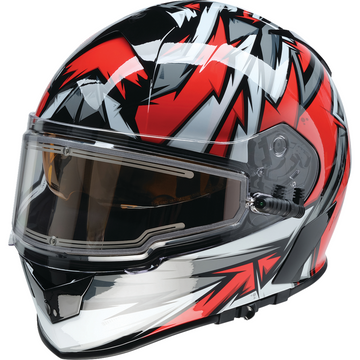 Z1R Warrant Helmet - Neuron - Red/White - XS 0101-17217