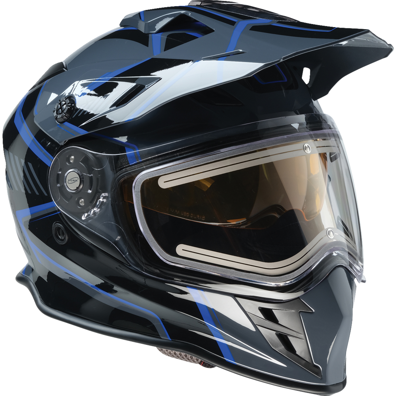 Z1R Range Helmet - Rotor - Black/Blue - 2XL 0101-17258