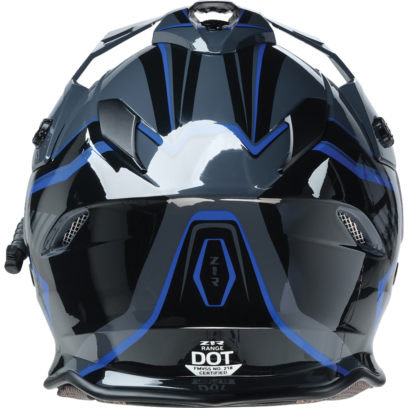 Z1R Range Helmet - Rotor - Black/Blue - 2XL 0101-17258