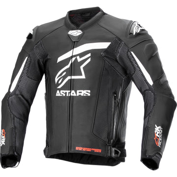 ALPINESTARS GP Plus R v4 Rideknit? Leather Jacket - Black/White - 48 3100324-12-48