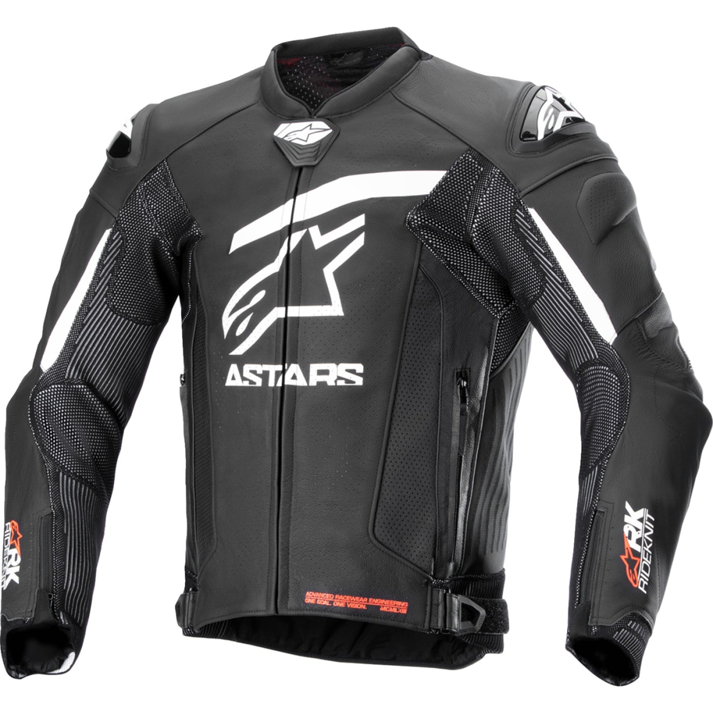 ALPINESTARS GP Plus R v4 Rideknit? Leather Jacket - Black/White - 58 3100324-12-58