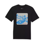 Fox Scripted Photo Ss Tee Light Gray - Small