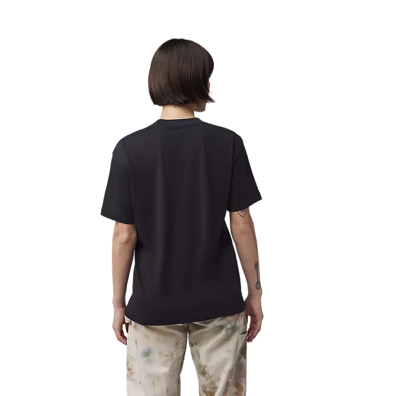 Fox Scripted Photo Ss Tee Light Gray - Small