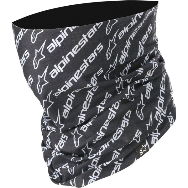 Alpinestars Neck Tube - Linear - Black/White 4759421-12