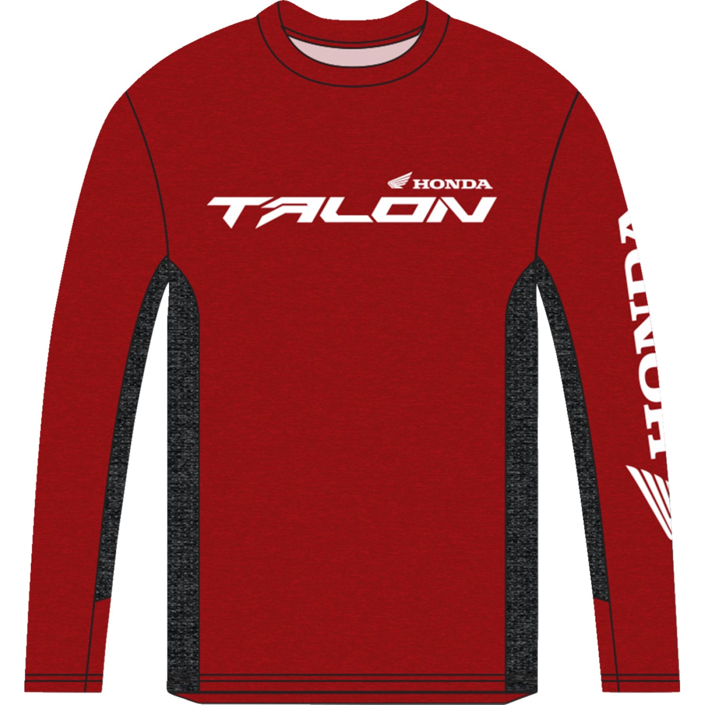 Honda Apparel Honda Talon Long-Sleeve T-Shirt - Red - Large NP21S-M2483-L | T Shirts Mens