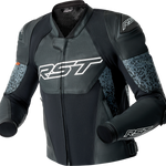 RST Pro Series Supersport K D3O CE Leather Jacket - Grey/Black - XL