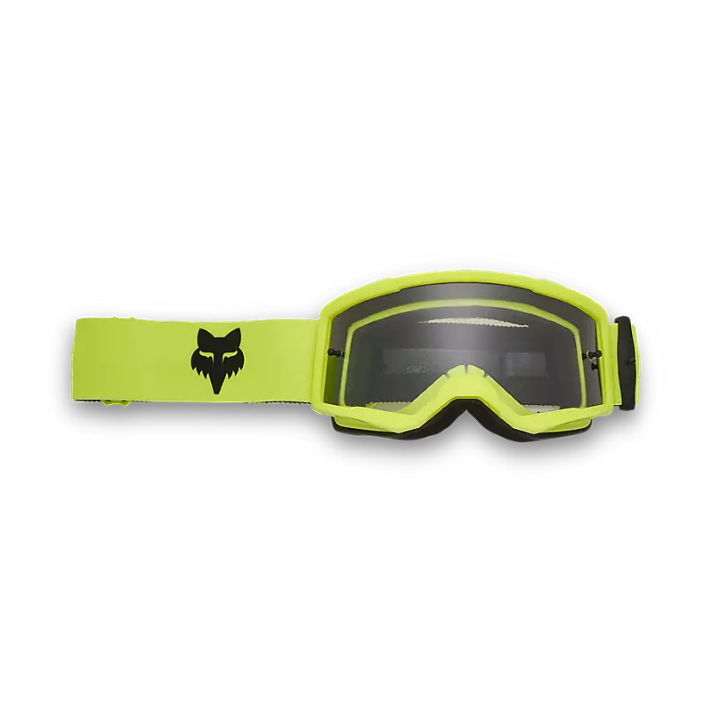 Fox Youth Main Core Goggle Flo Yellow - Os