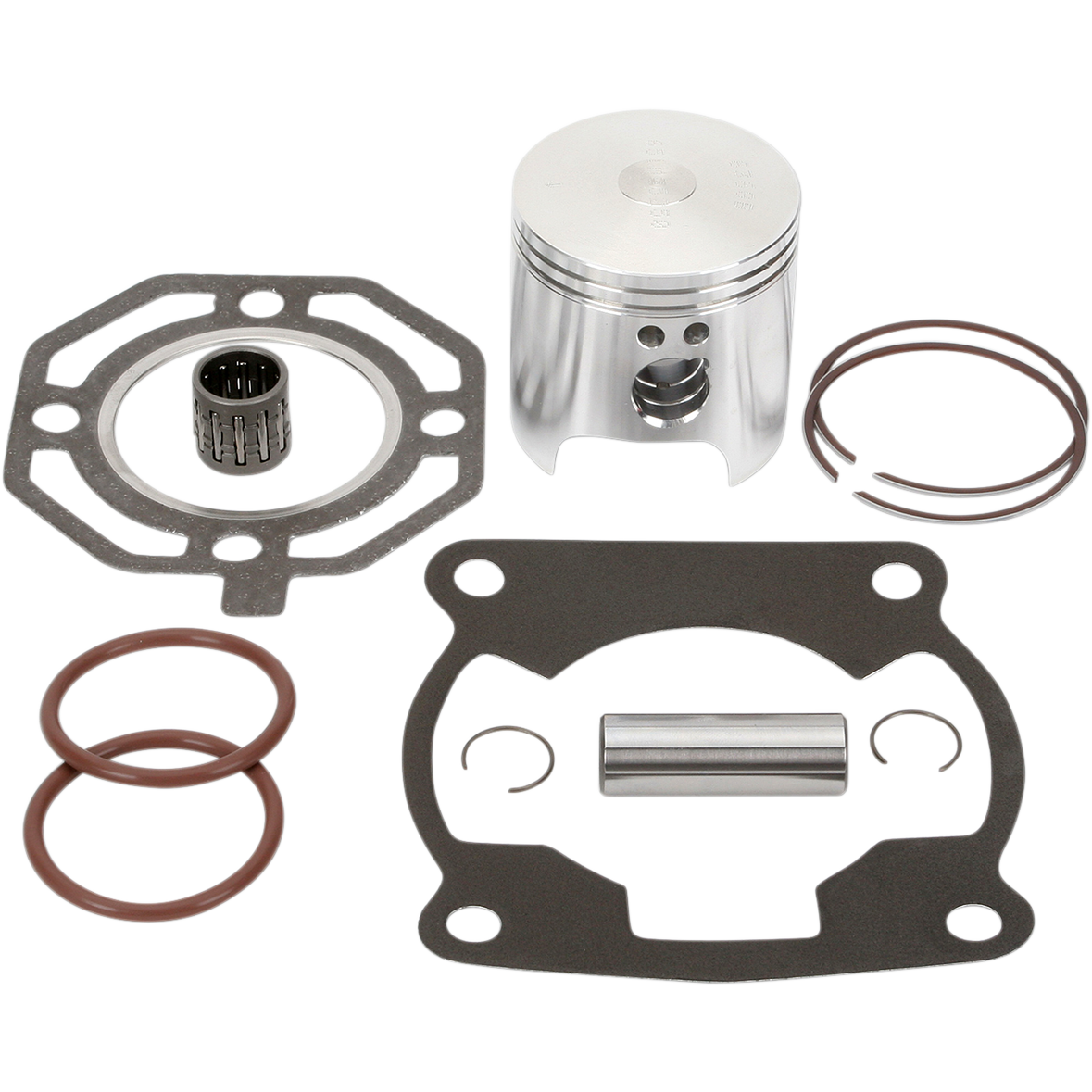 WISECO Piston Kit with Gaskets - 52.50 mm - Kawasaki KX100 PK1281