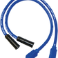 SUMAX Spark Plug Wire - 10.4 mm - Black - '99-'08 Blue 40634