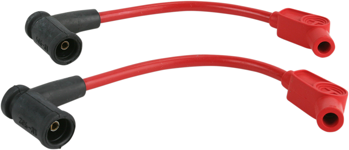 SUMAX Spark Plug Wire - 8 mm - Red - '08-'11 FXCW 20235