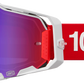 100% Armega Goggle Corbin Mirror Red / Blue Lens