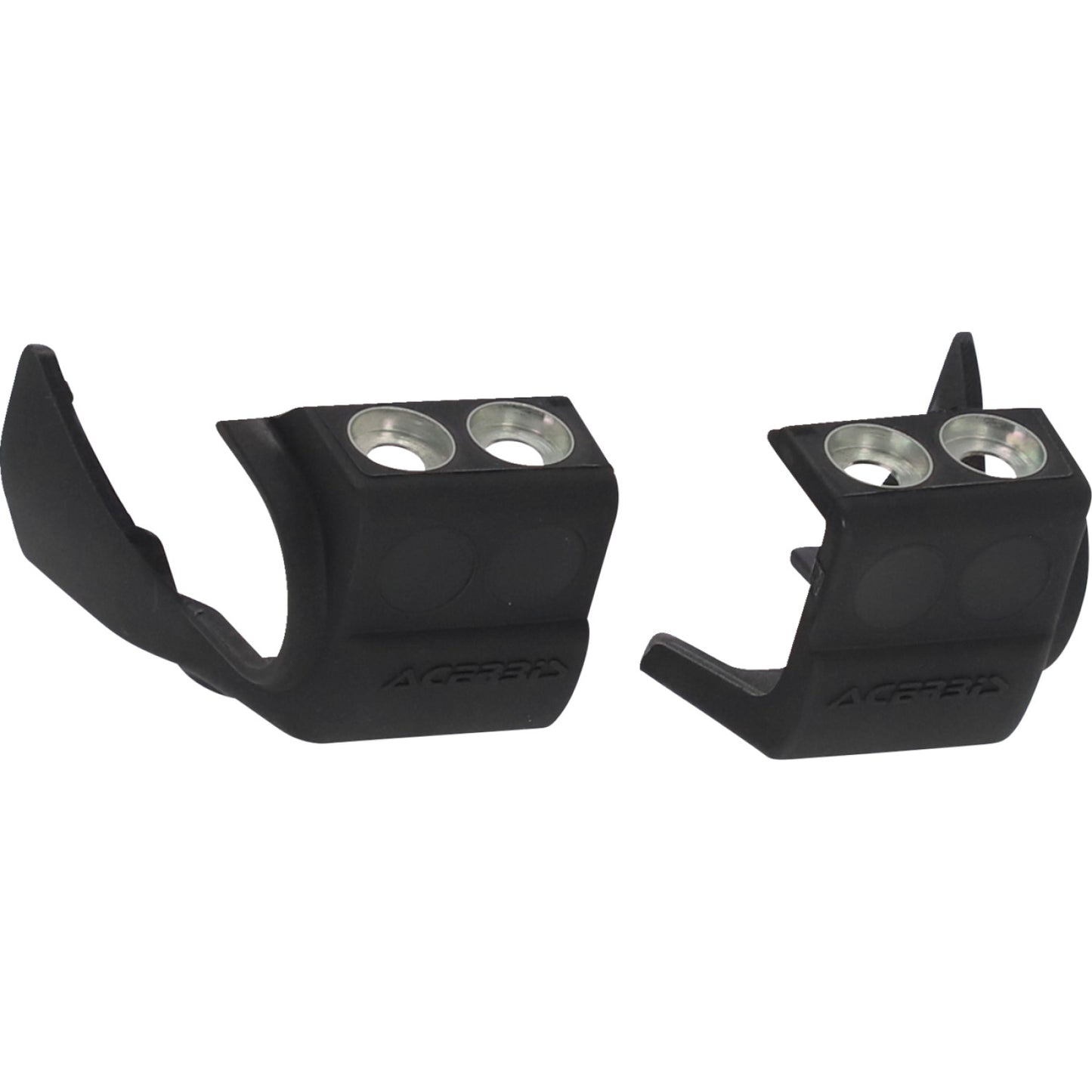 Acerbis Fork Shoe Protectors - Black 2983390001