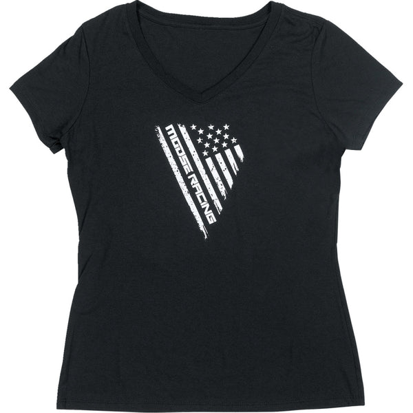 Moose Offroad Women's Salute T-Shirt - Black - Large 3031-4168