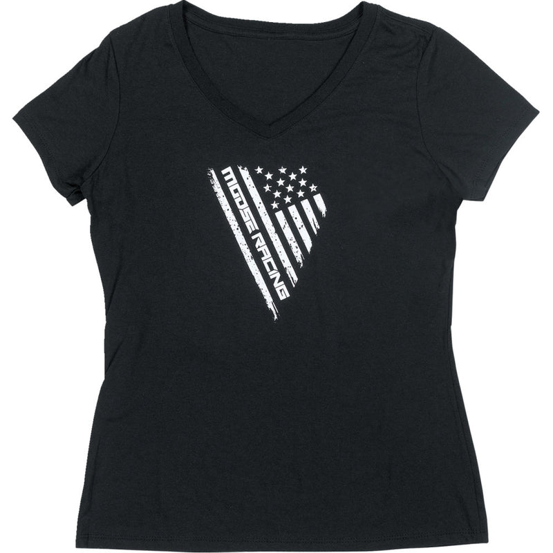 MOOSE OFFROAD Women's Salute T-Shirt - Black - Medium 3031-4167