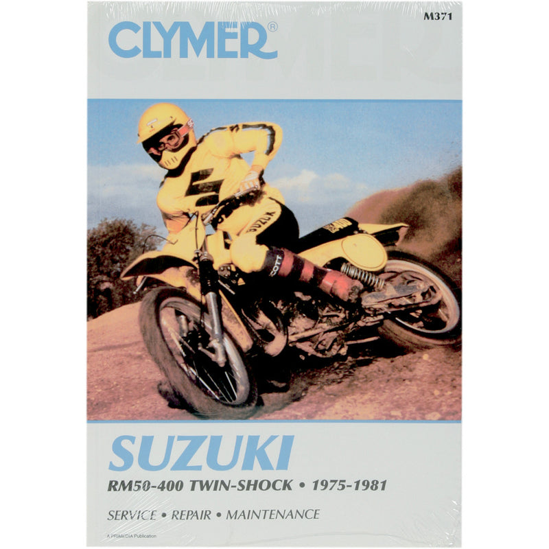 CLYMER Manual - Suzuki - RM50-400 Twin Shock CM371