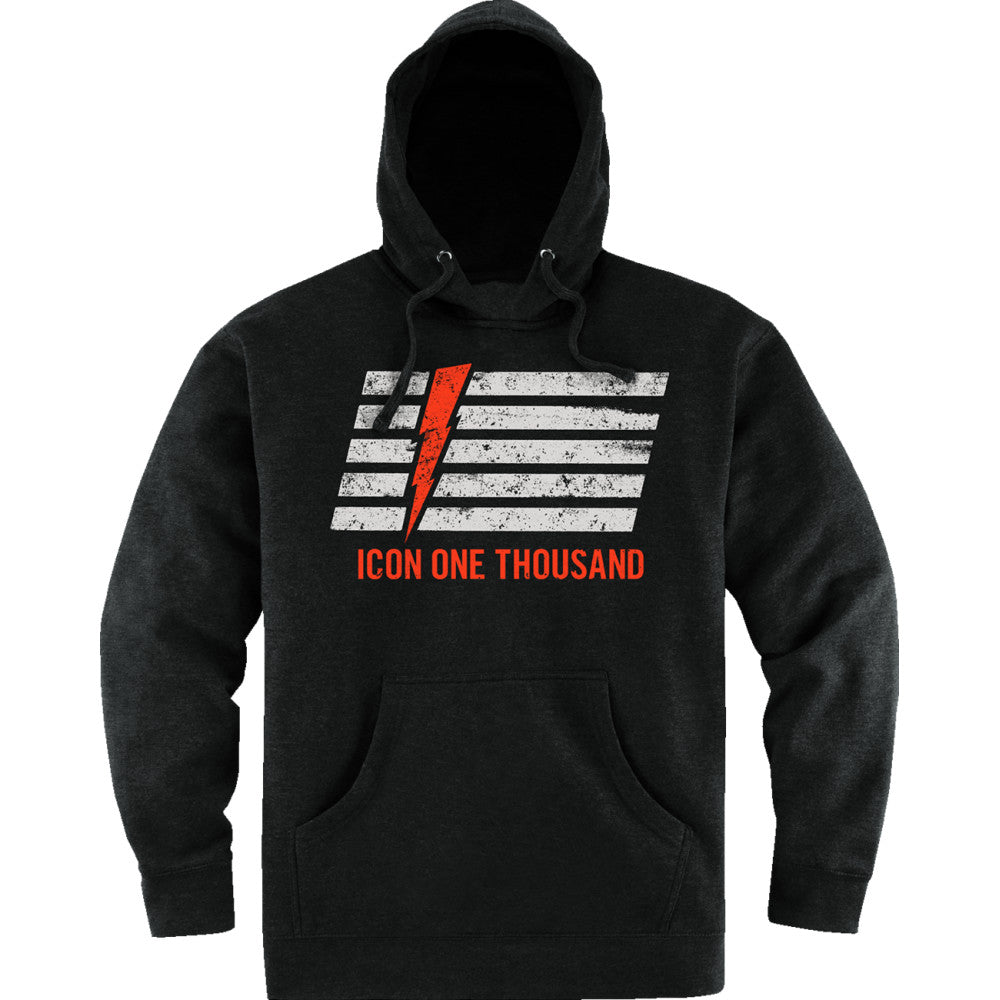 ICON Intercept 93* Hoodie - Black - Large 3050-6651