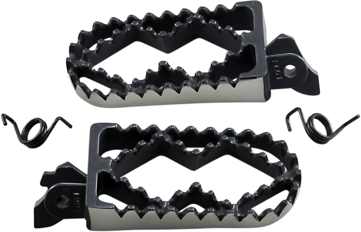 IMS PRODUCTS INC. Adventure I Footpegs - Black 252601S-1