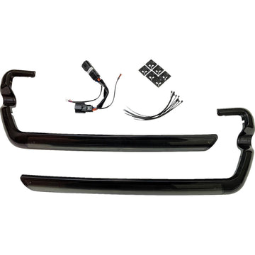 Custom Dynamics LED Saddlebag Light - Smoke - Black CD-SB-SIDE-SB